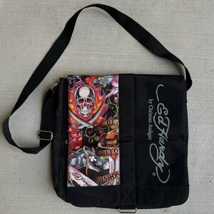 Ed hardy messenger bag